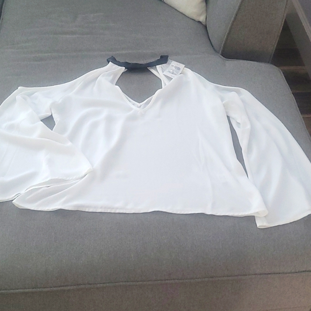 Charlotte Russe sheer top. NWT